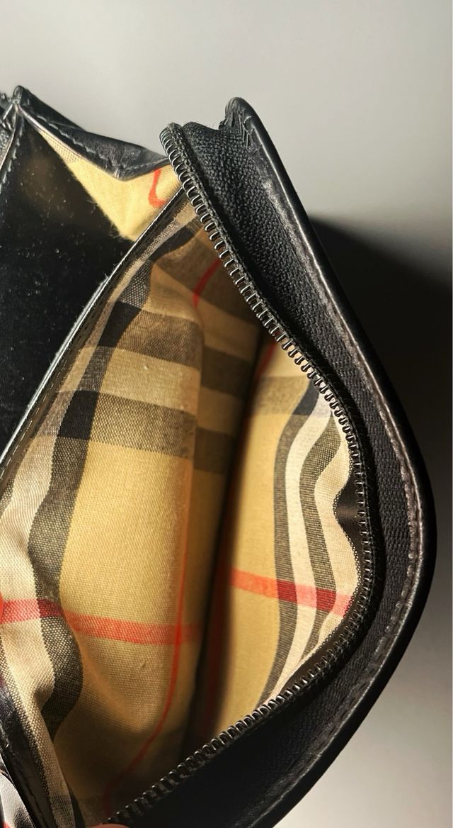 Cartera Burberry - Beige y marrón