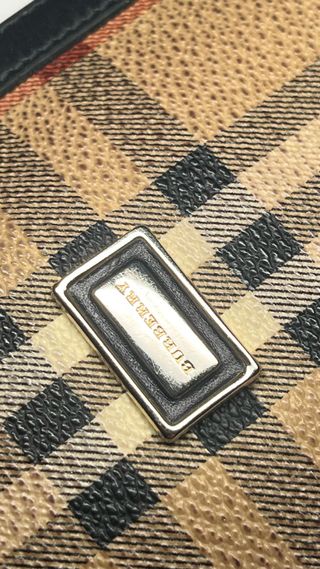 Cartera Burberry - Beige y marrón