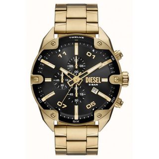Reloj Diesel nuevo Spiked dorado