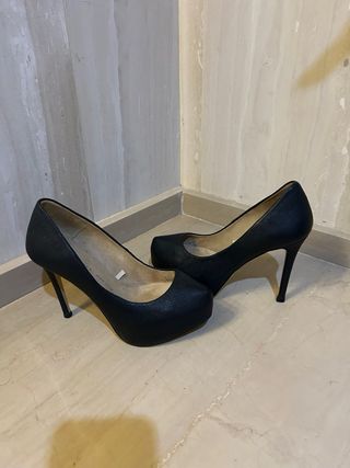 Zapatos tacón negros Zara