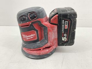 lijadora orbital milwaukee roto orbital m18 bos125
