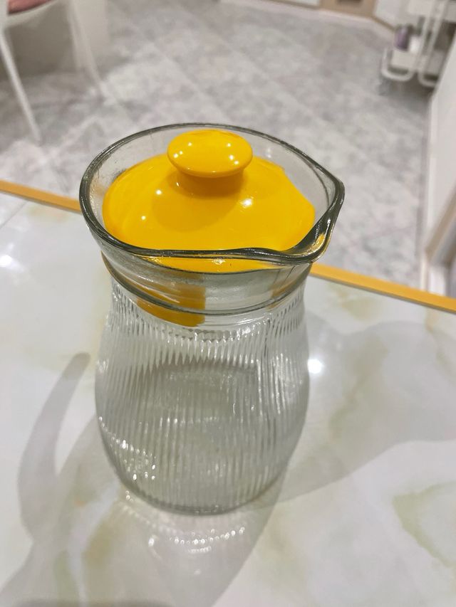 Caraffa acqua + 6 bicchieri vetro