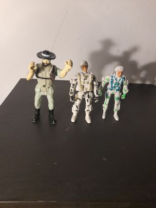 3 Figuras Gi Joe Vintage