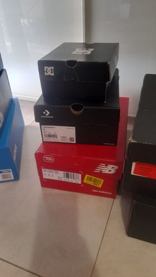 Cajas zapatillas Adidas, Nike, Puma, Reebok, Vans