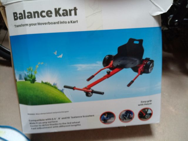 Hoverboard + Kart eléctrico