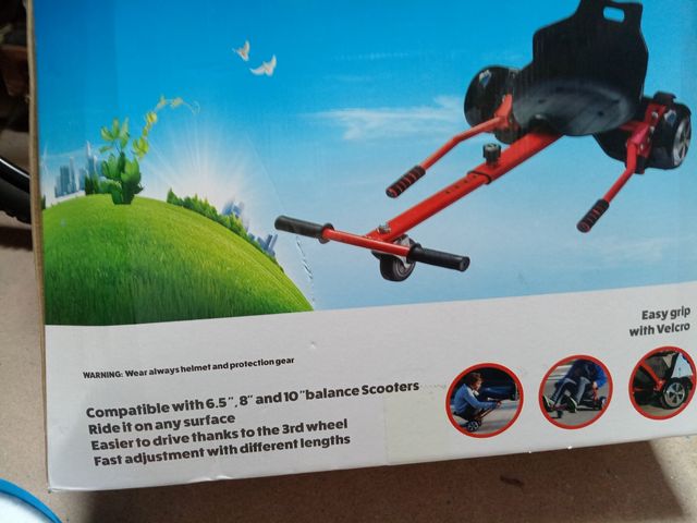 Hoverboard + Kart eléctrico