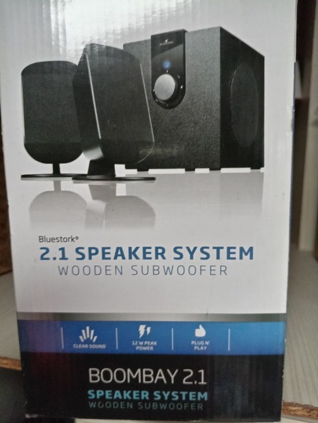 Altavoces Bluestork BoomBay 2.1 12w