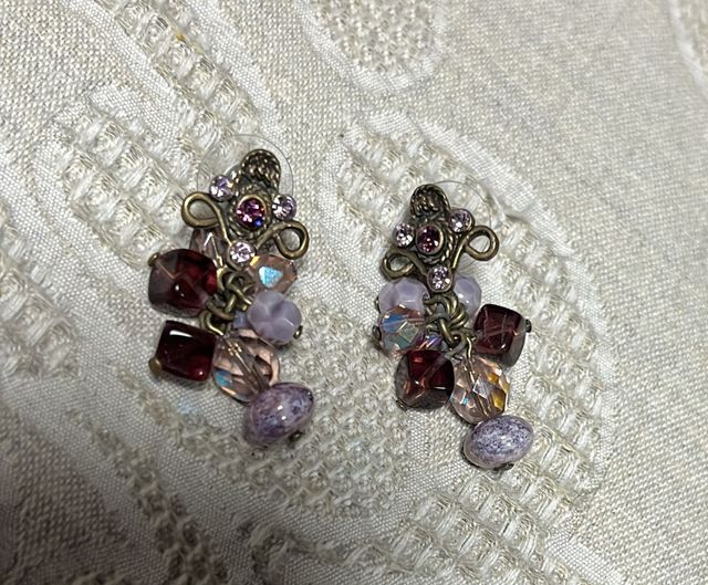 3 pares de Pendientes étnicos multicolor