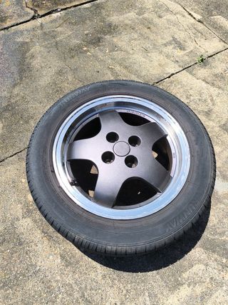 5 Llantas Speedline 15" Renault 21 GTI