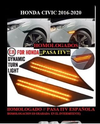 Intermitentes dinámicos Honda Civic 16-20