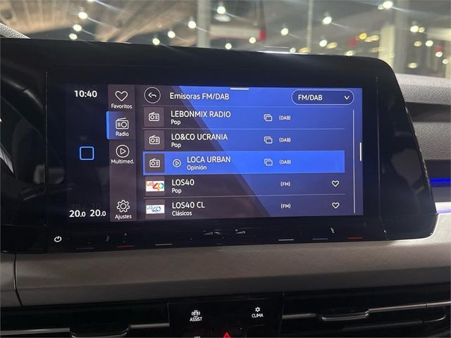 VOLKSWAGEN Golf 1.0 eTSI 81kW (110CV) DSG