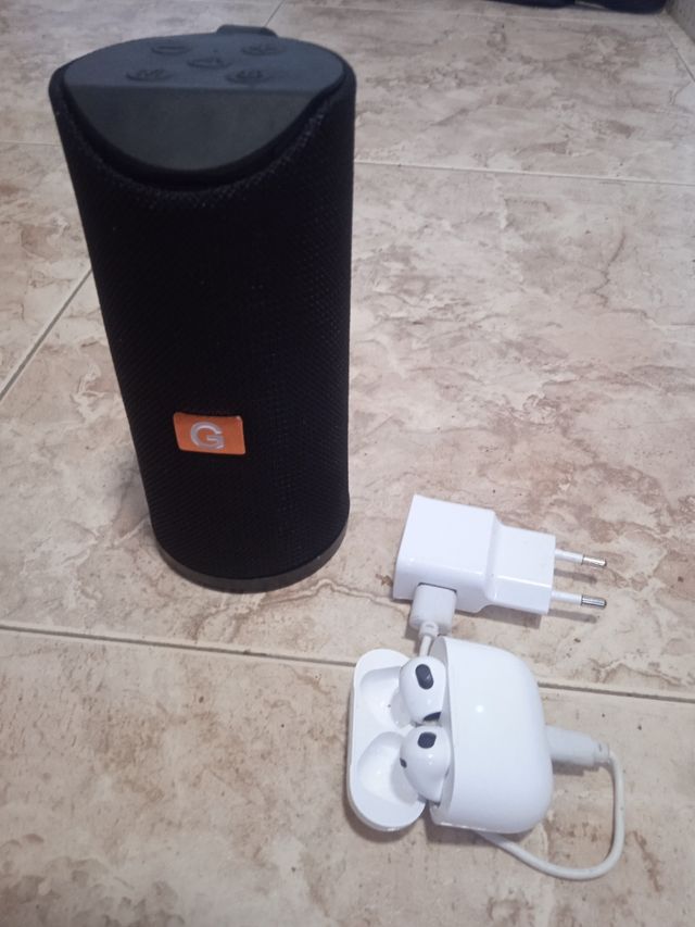 Altoparlante Bluetooth + Cuffie wireless