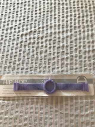 Cinturino orologio Hip Hop viola