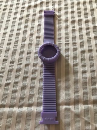 Cinturino orologio Hip Hop viola
