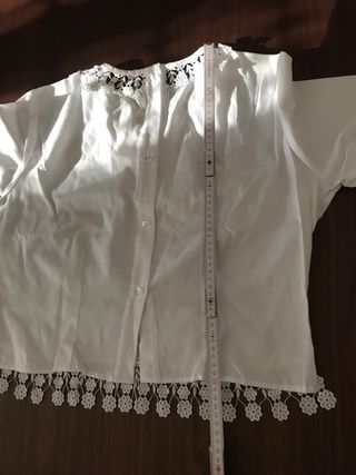 Blusa Enara Caniche bianca tg.L