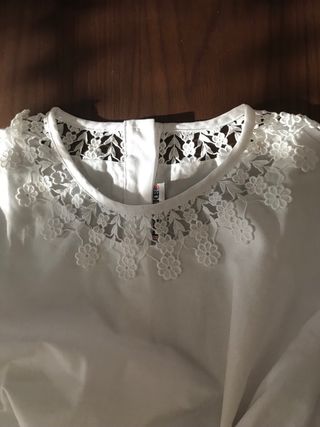 Blusa Enara Caniche bianca tg.L