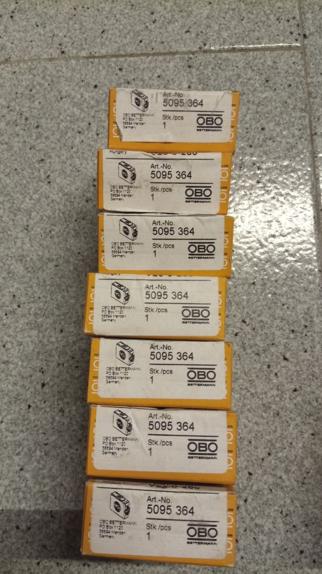 Cartucce ricambio scaricatori obo