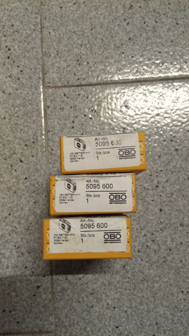 Cartucce ricambio scaricatori obo