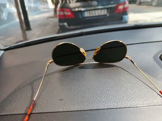 Gafas Aviador Doradas