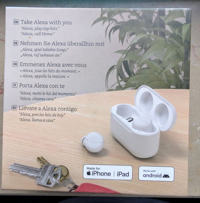 Echo Buds - Auricolari Bluetooth Wireless Alexa