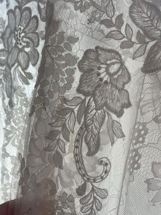 Vestido novia encaje blanco