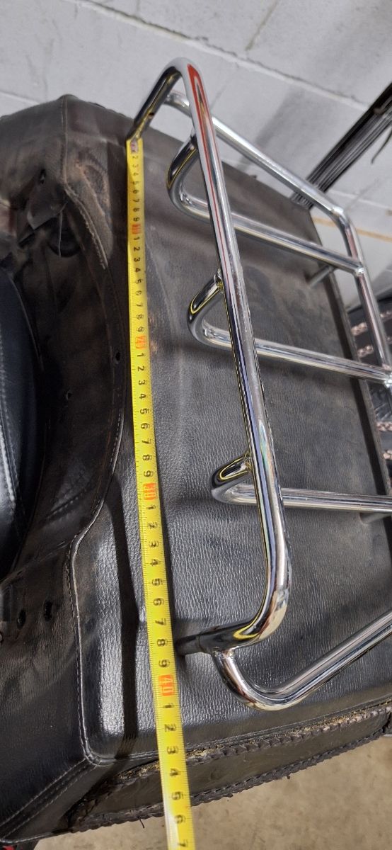 Portapaquetes Cromado Moto