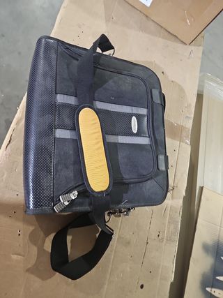 Maletín Samsonite - Negro/Naranja