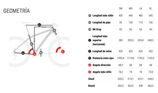 Cuadro 29" BH Ultimate RC carbono talla L