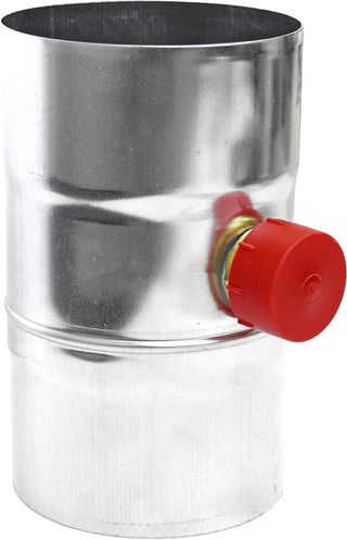 Colector de agua de lluvia de zinc SAREI, DN 87