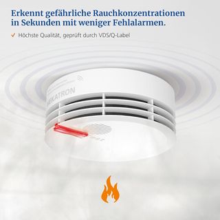 Detector de humo Hekatron Genius Plus X