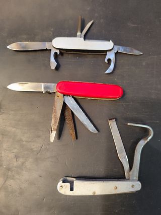 Cuchillos multiusos Solingen y otra