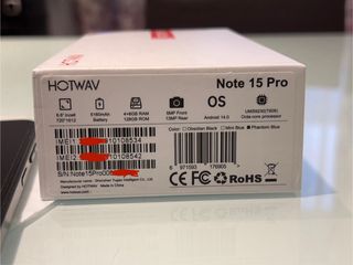 HOTWAY Note 15 Pro 128GB - Negro
