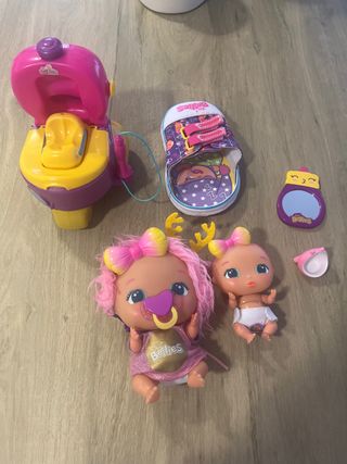 Muñecas Bellies + accesorios