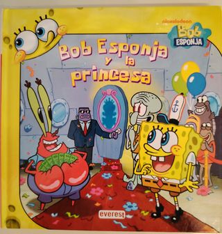 Pack 8 cuentos Bob Esponja de Nickelodeon