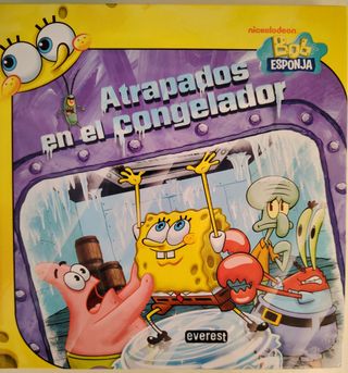 Pack 8 cuentos Bob Esponja de Nickelodeon