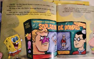 Pack 8 cuentos Bob Esponja de Nickelodeon