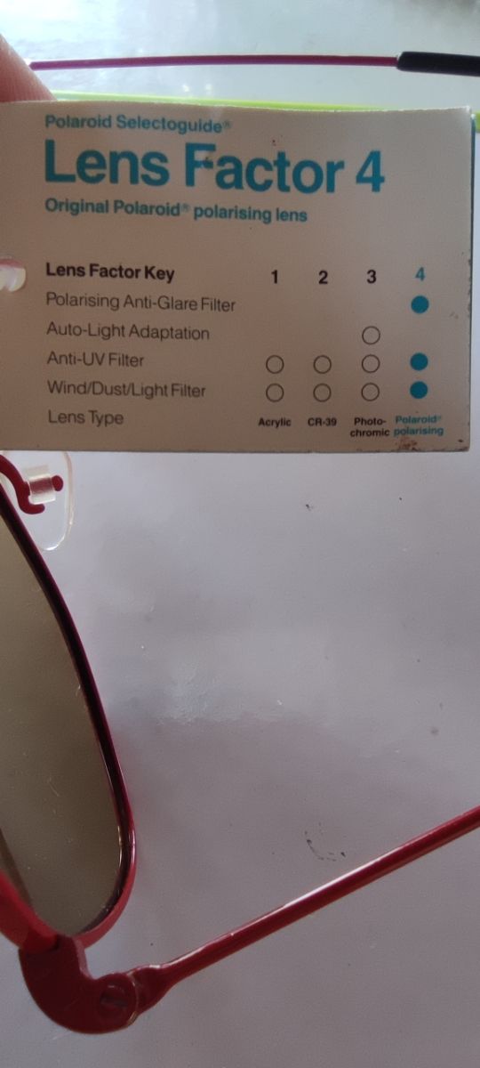 Occhiali Polaroid Lens 4 Bambini Rossi