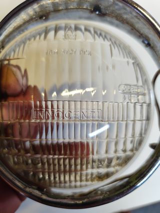 Faro vetro più cornice Lambretta 50 J - usato
