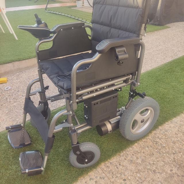 Silla ruedas eléctrica plegable