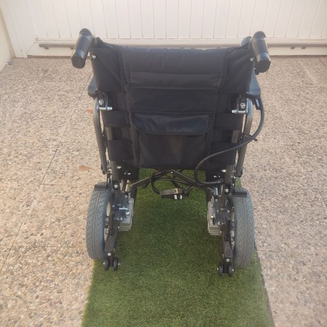 Silla ruedas eléctrica plegable