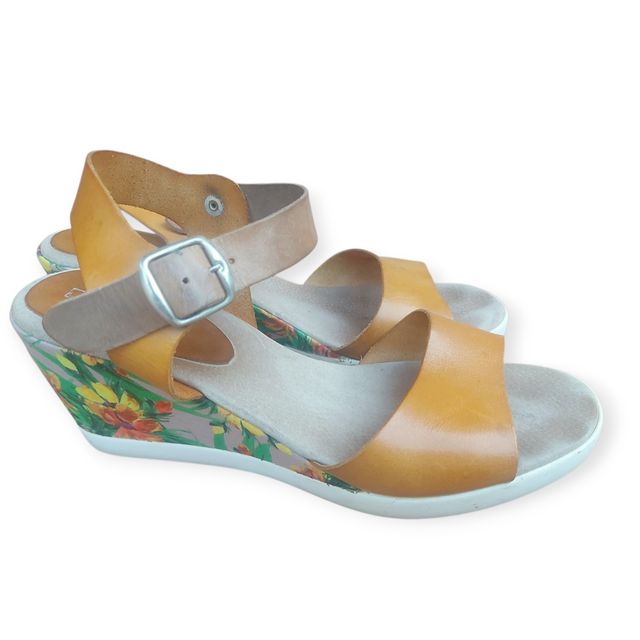 Sandali con zeppa donna