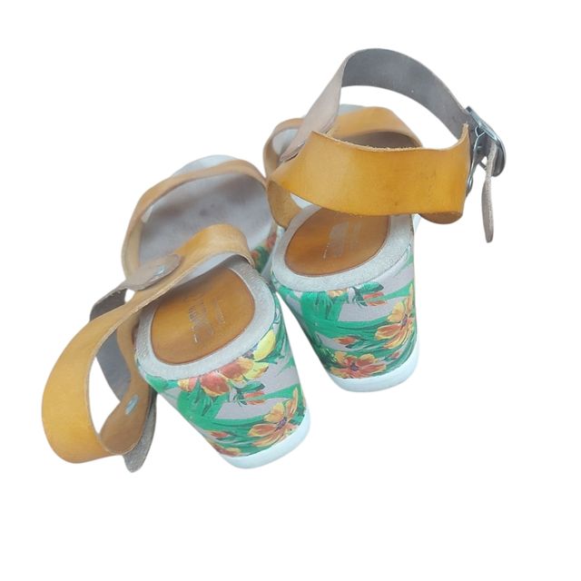 Sandali con zeppa donna