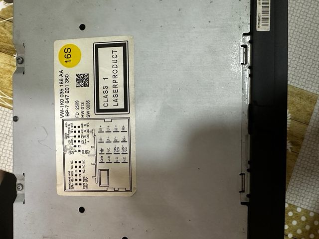 Radio CD VW Passat - B6- 3C