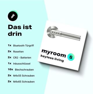 MyRoom–Manilla electrónica con código para puertas