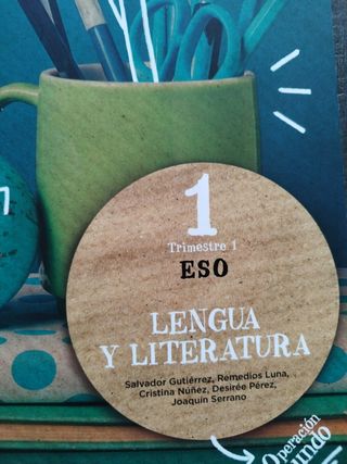 1/3trimestre de 1 de la eso lengua y literatura