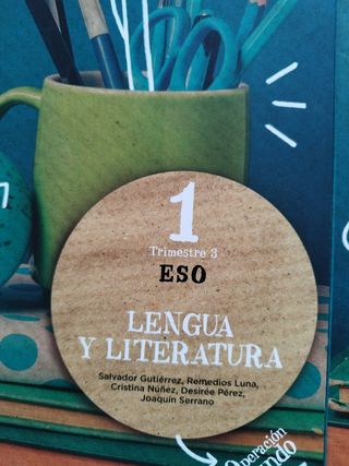 1/3trimestre de 1 de la eso lengua y literatura