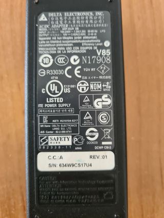 Cargador para portátil acer
