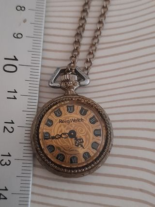 Reloj Bolsillo Reig Watch ,figura y cuadro
