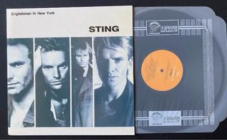 sting lp The Very Best Of  englishman in new york Raro”MDRC -1084