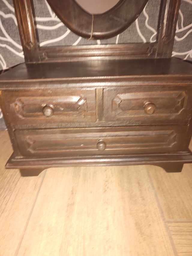 Specchiera antica in legno